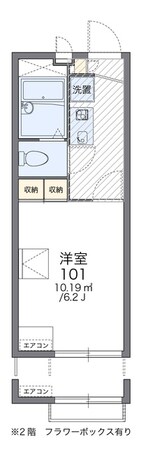 レオパレスミグニッツ(19116)の物件間取画像